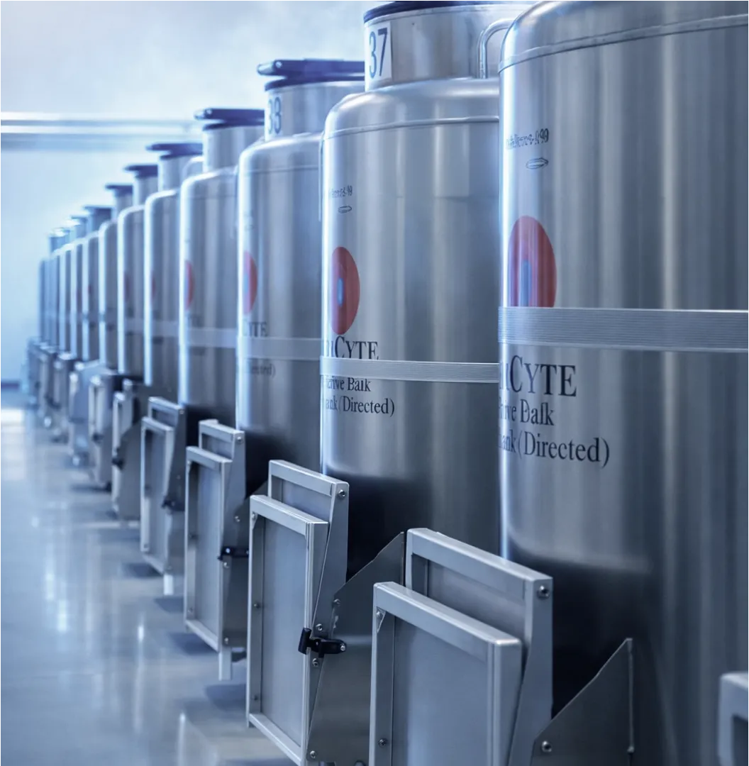 StemCyte cryogenic storage facility